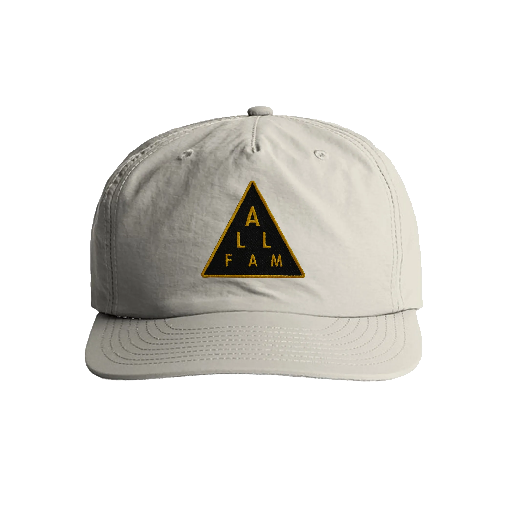 2 TRIANGLE PATCH CREAM SURF CAP