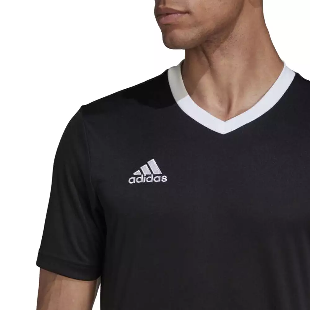 Adidas Adult Entrada 22 Jersey (Black/White)