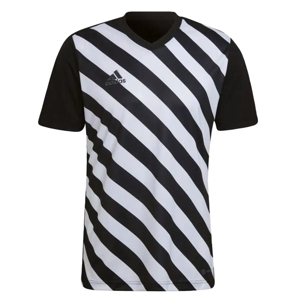 Adidas Youth Entrada 22 Graphic Jersey (Black/White)