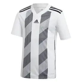 Adidas Youth Striped 19 Jersey (White/Black)