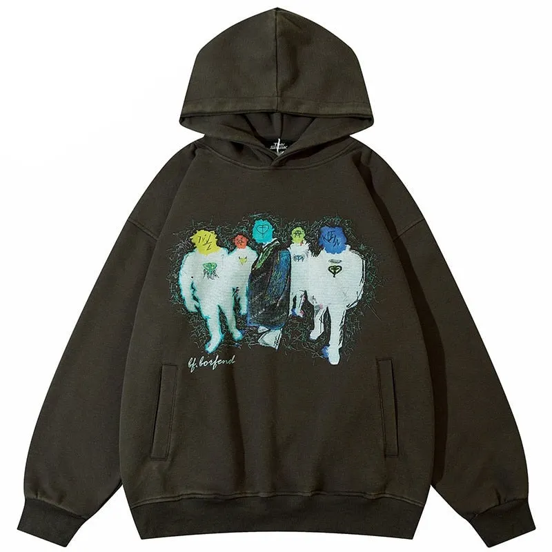 Barbados Inside Out Painting Hoodie