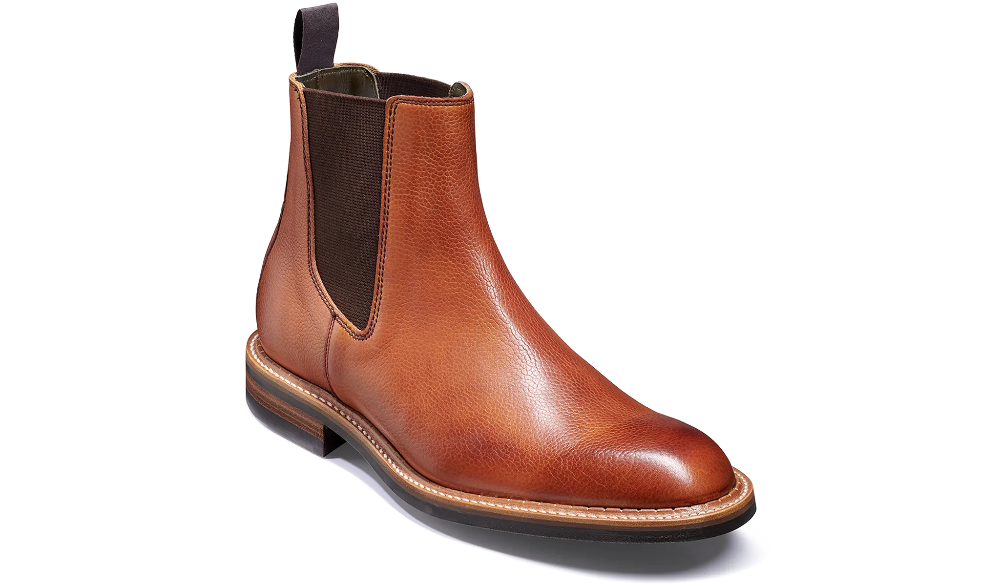 Barker Harrowick Chelsea  Boot-  Rosewood Grain