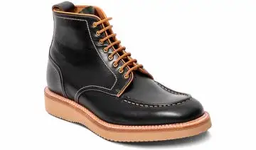 Barker Indiana Boot - Black Waxy Calf