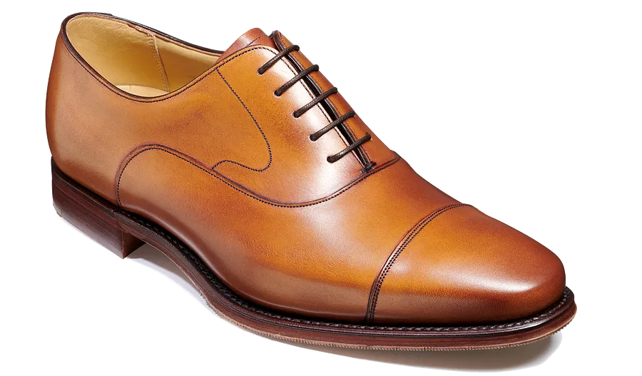 Barker Wright Derby Shoe - Antique Rosewood Calf