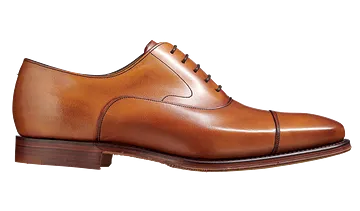 Barker Wright Derby Shoe - Antique Rosewood Calf