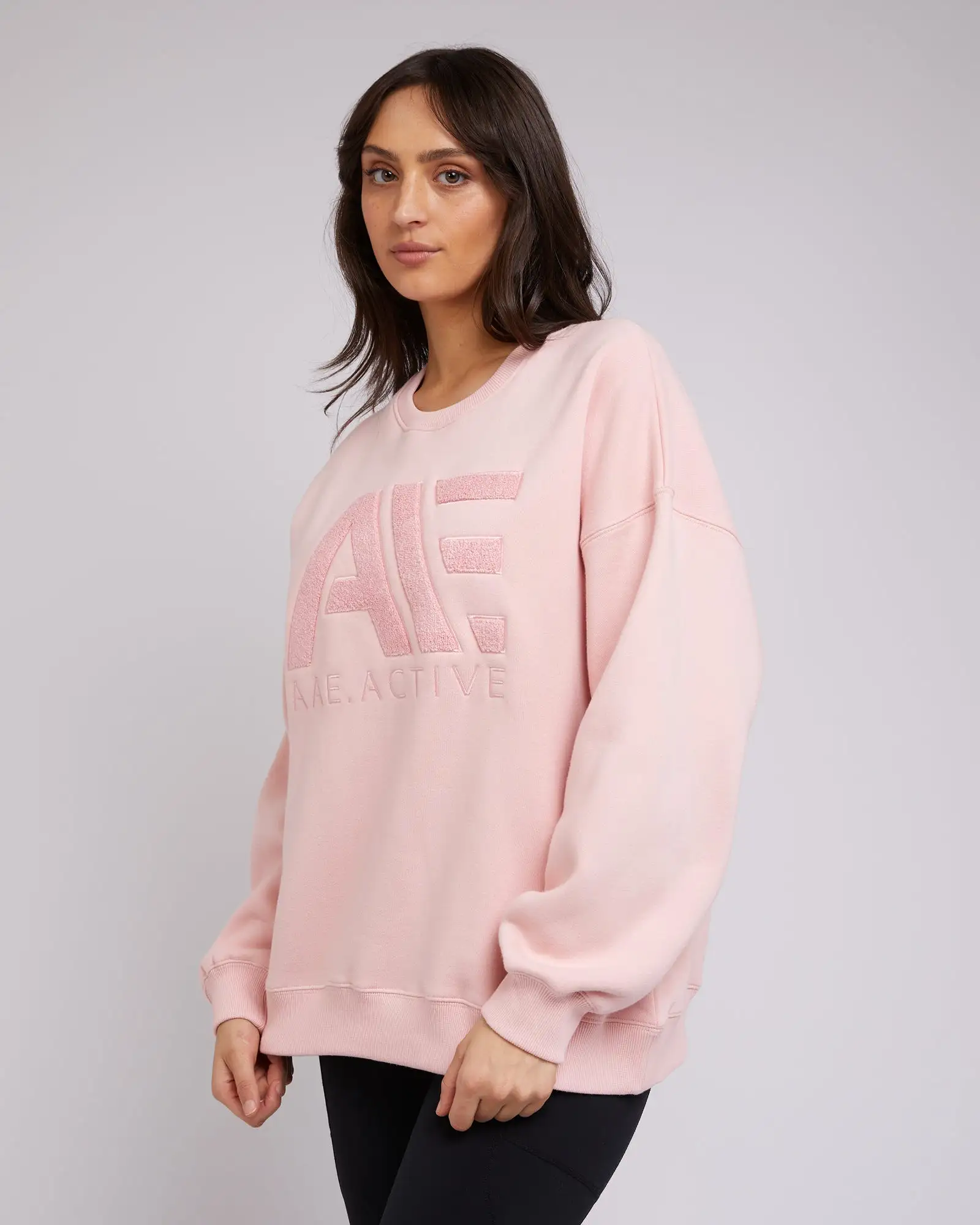 Base Active Crew Pink