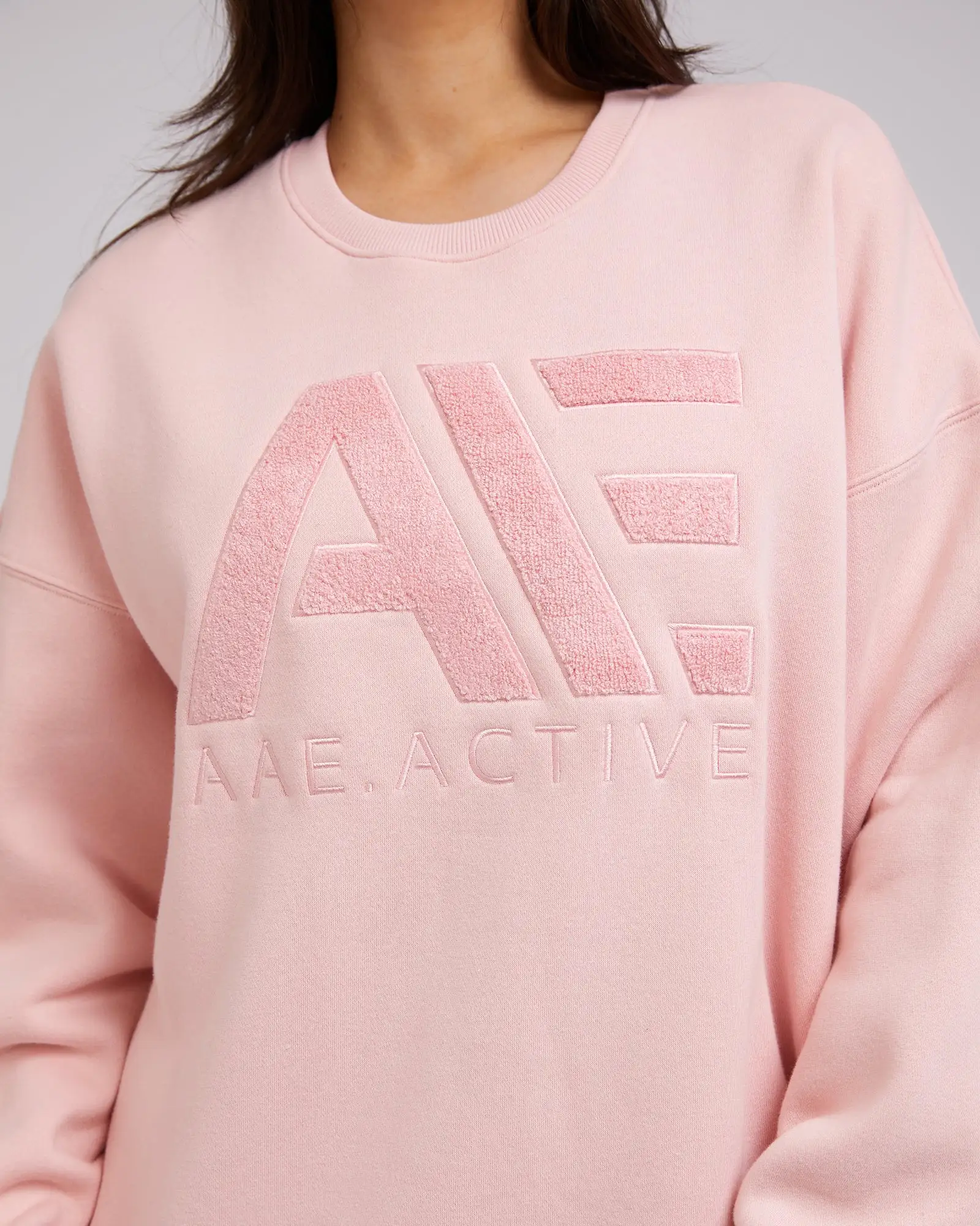 Base Active Crew Pink