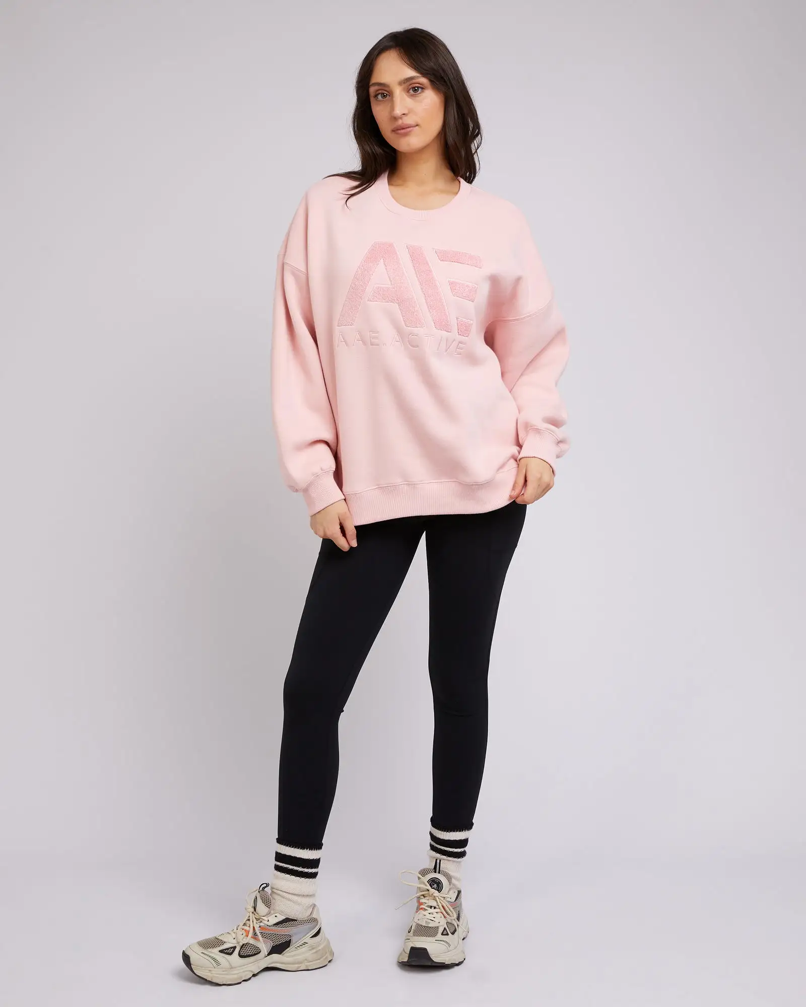 Base Active Crew Pink