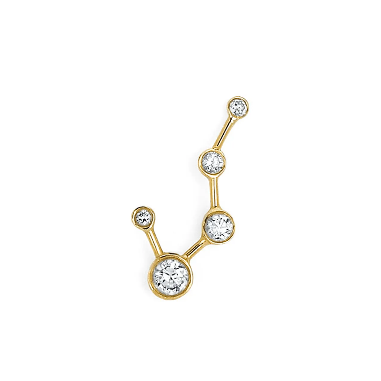 Big Dipper Diamond Constellation Earring | Ready to Ship