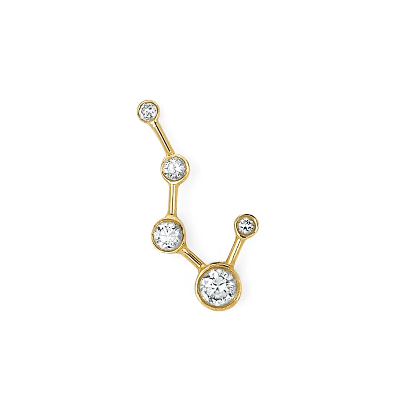 Big Dipper Diamond Constellation Earring | Ready to Ship