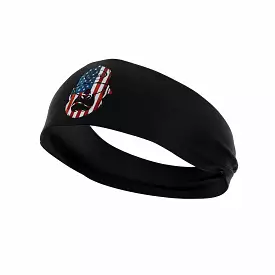 Black Patriot Kong Headband