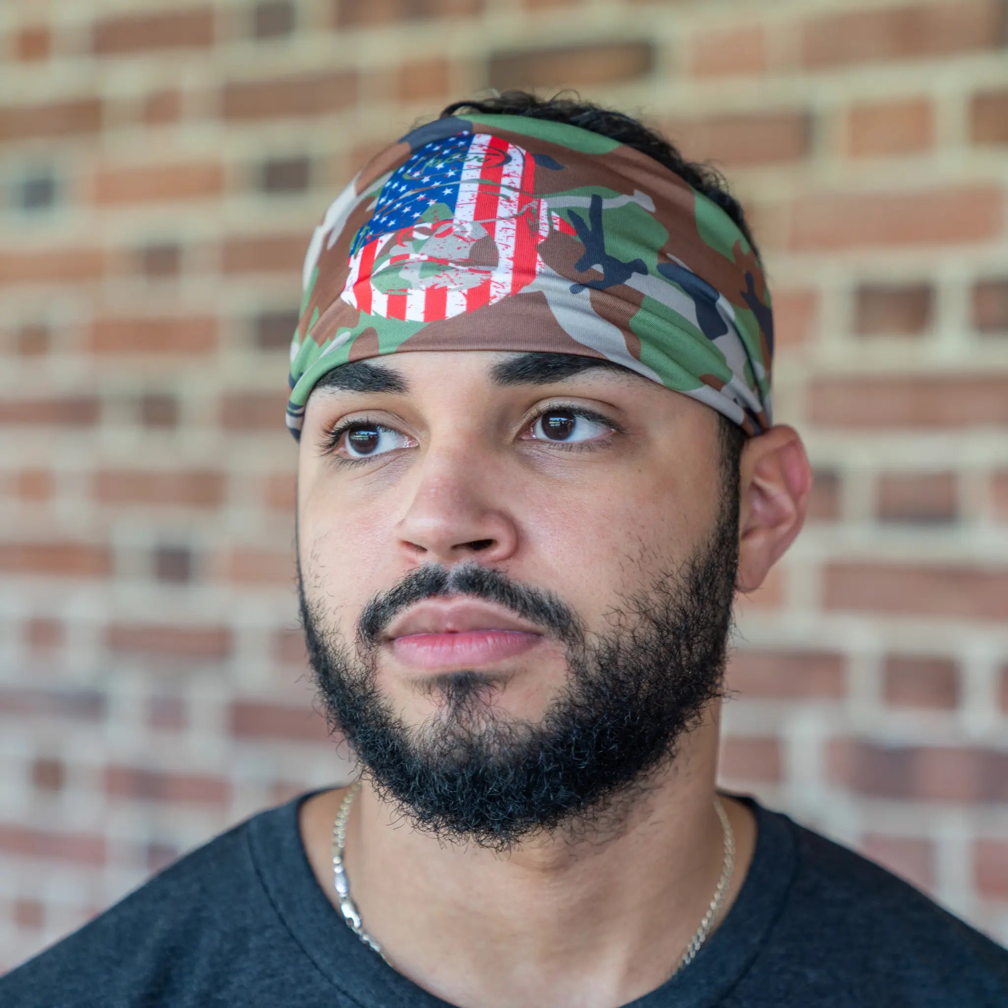 Camo Patriot Kong Headband