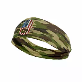 Camo Patriot Kong Headband