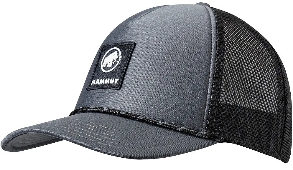 cap Mammut Crag Logo Trucker - Steel