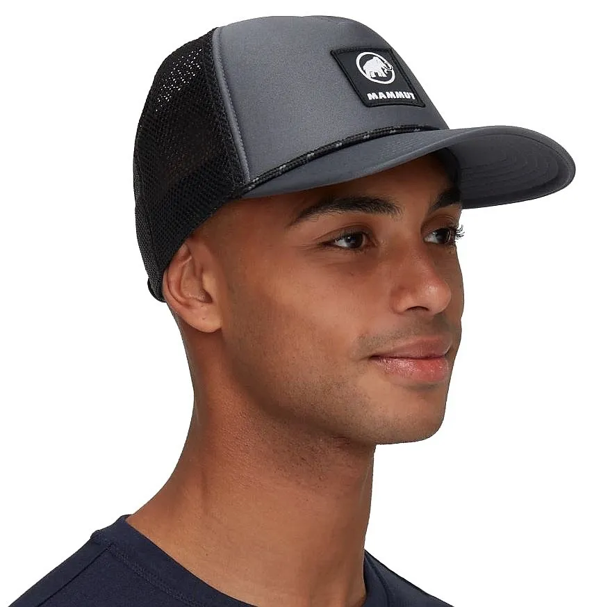 cap Mammut Crag Logo Trucker - Steel