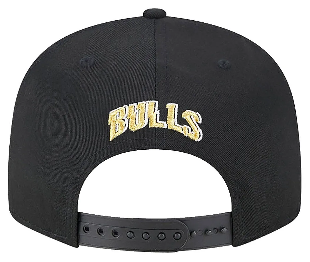 cap New Era 9FI Metallic Arch NBA Chicago Bulls - Black/Scarlet - men´s