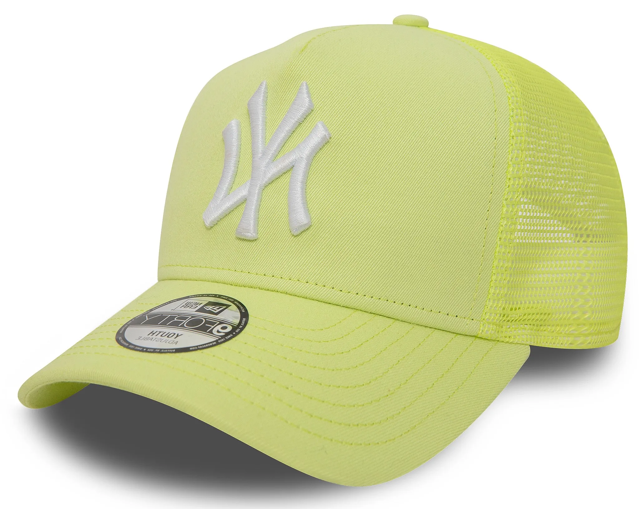 cap New Era 9FO AF Le Trucker MLB New York Yankees Youth - Pastel Green - unisex junior