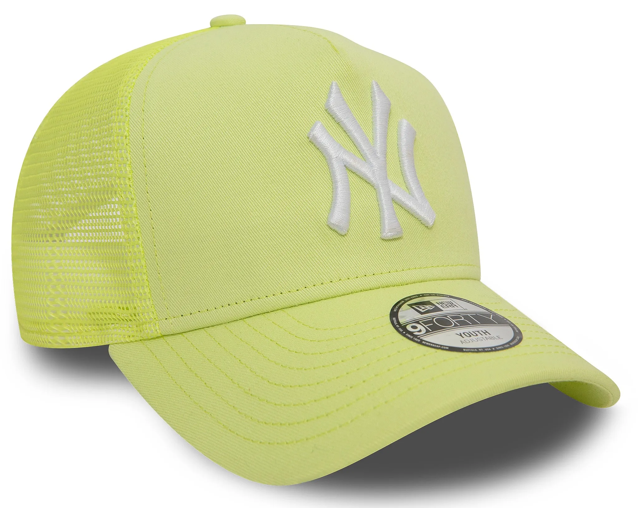 cap New Era 9FO AF Le Trucker MLB New York Yankees Youth - Pastel Green - unisex junior