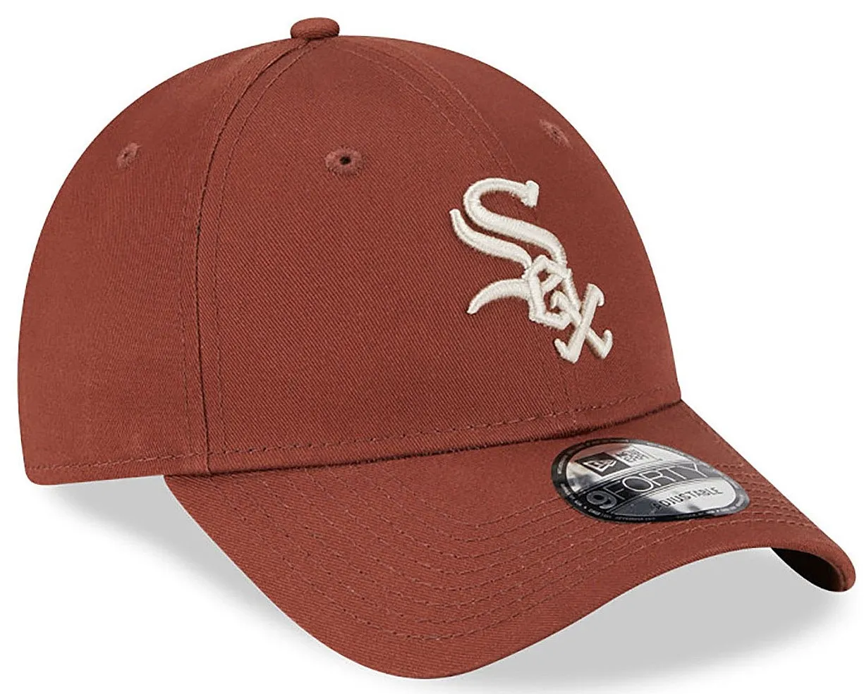 cap New Era 9FO League Essential MLB Chicago White Sox - Walnut Brown/Stone - men´s