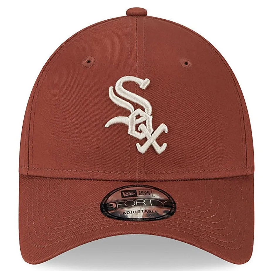 cap New Era 9FO League Essential MLB Chicago White Sox - Walnut Brown/Stone - men´s