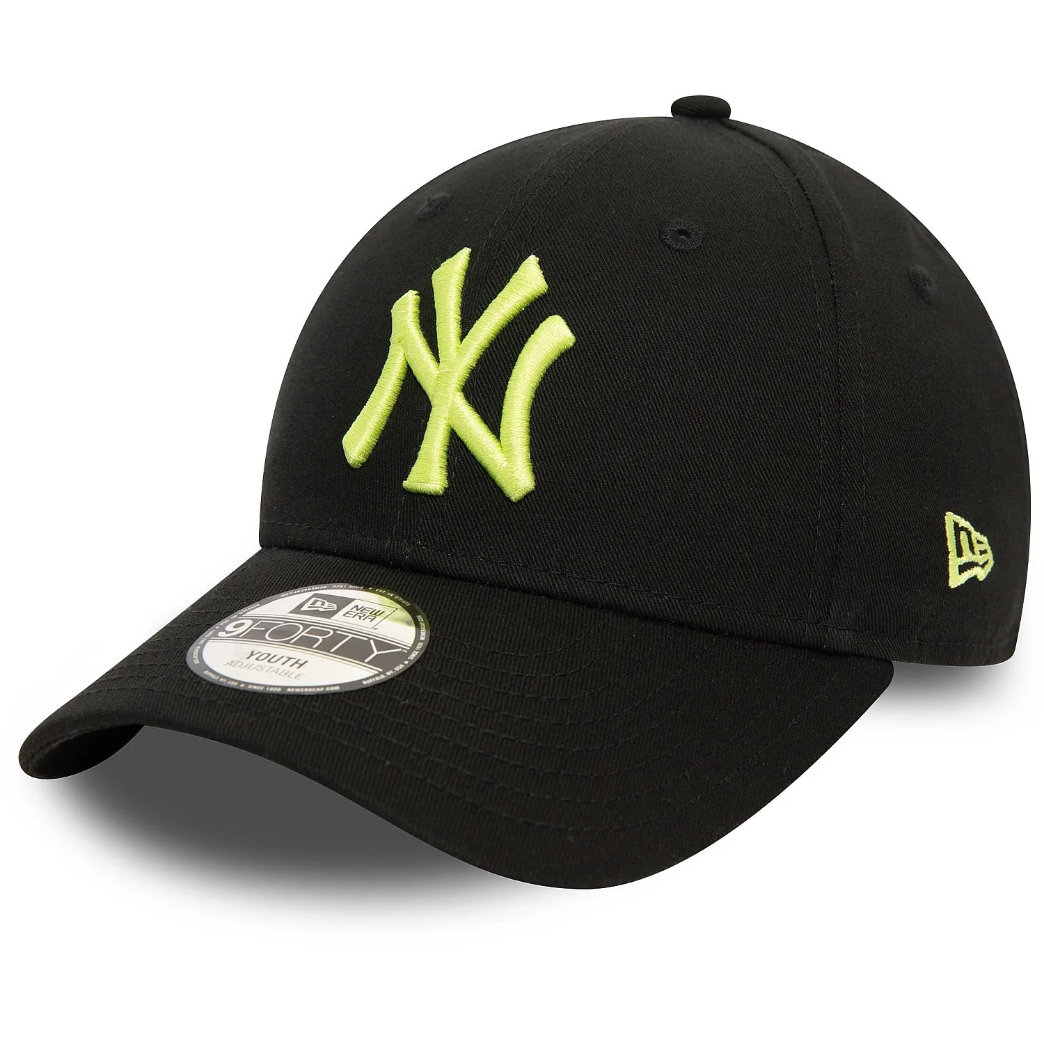 cap New Era 9FO League Essential MLB New York Yankees Child - Black/Pastel Green - kid´s