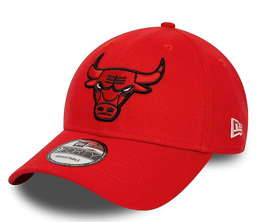 cap New Era 9FO Side Patch NBA Chicago Bulls - Faded Red/Faded Red - men´s