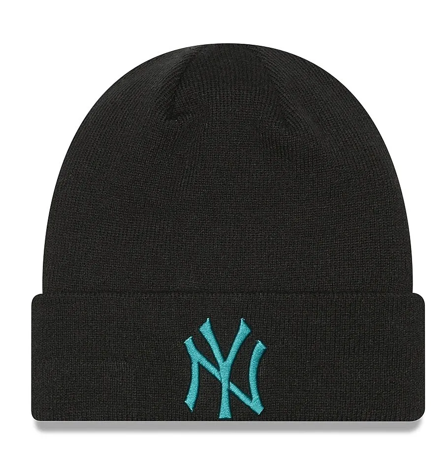 cap New Era League Essential Cuff MLB New York Yankees - Black/Teal - men´s