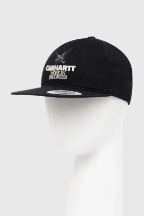 Carhartt WIP cotton baseball cap Ducks Cap black color I033704.89XX