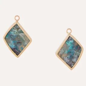 Chrysocolla Earring Drops