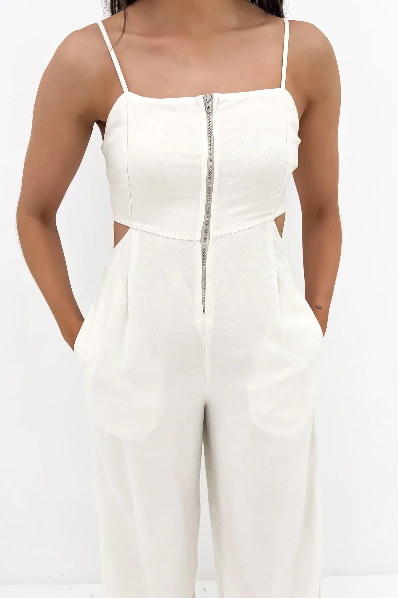 Coco Ho Cutout Romper Cloud