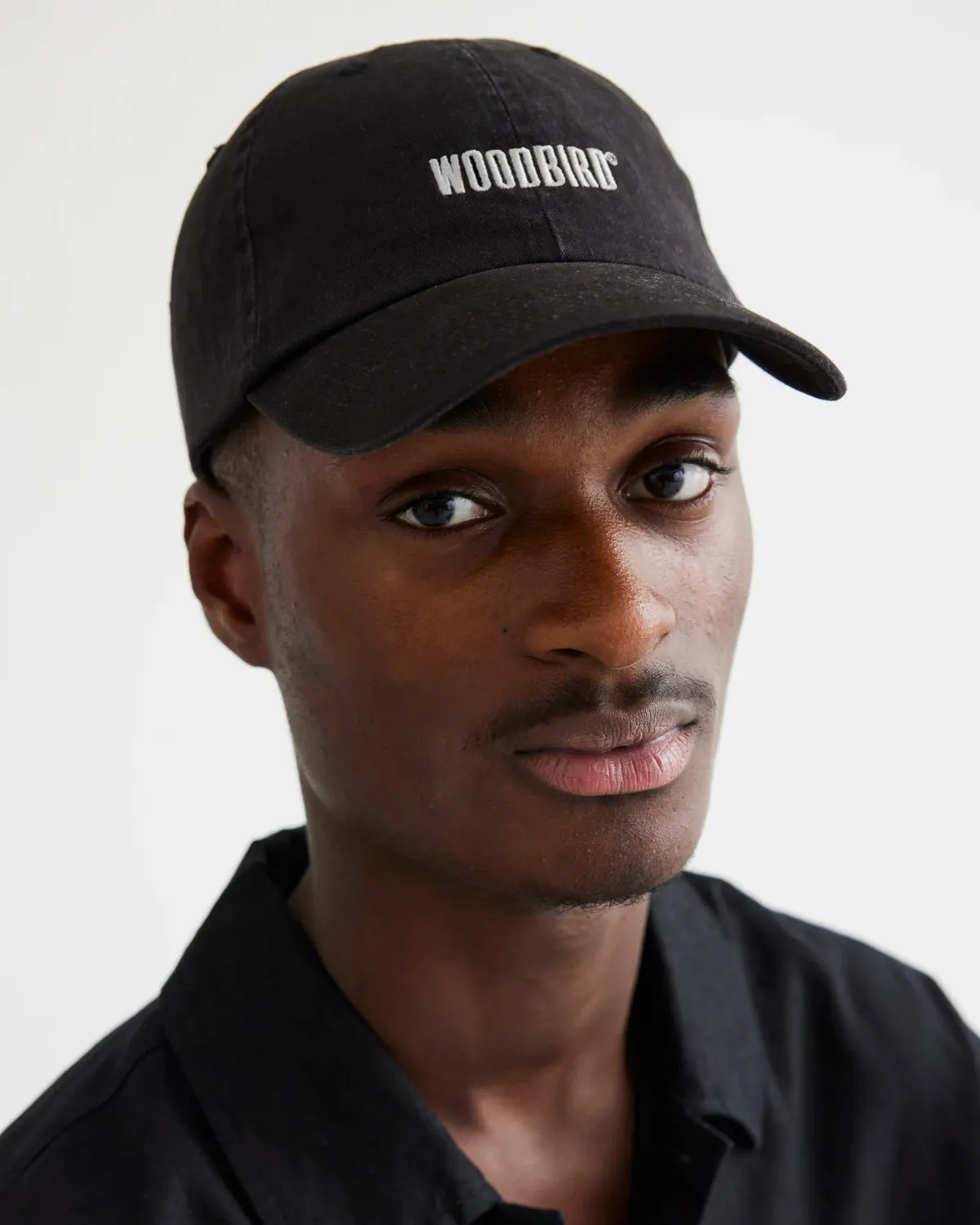 Core Twill Cap - Black / White