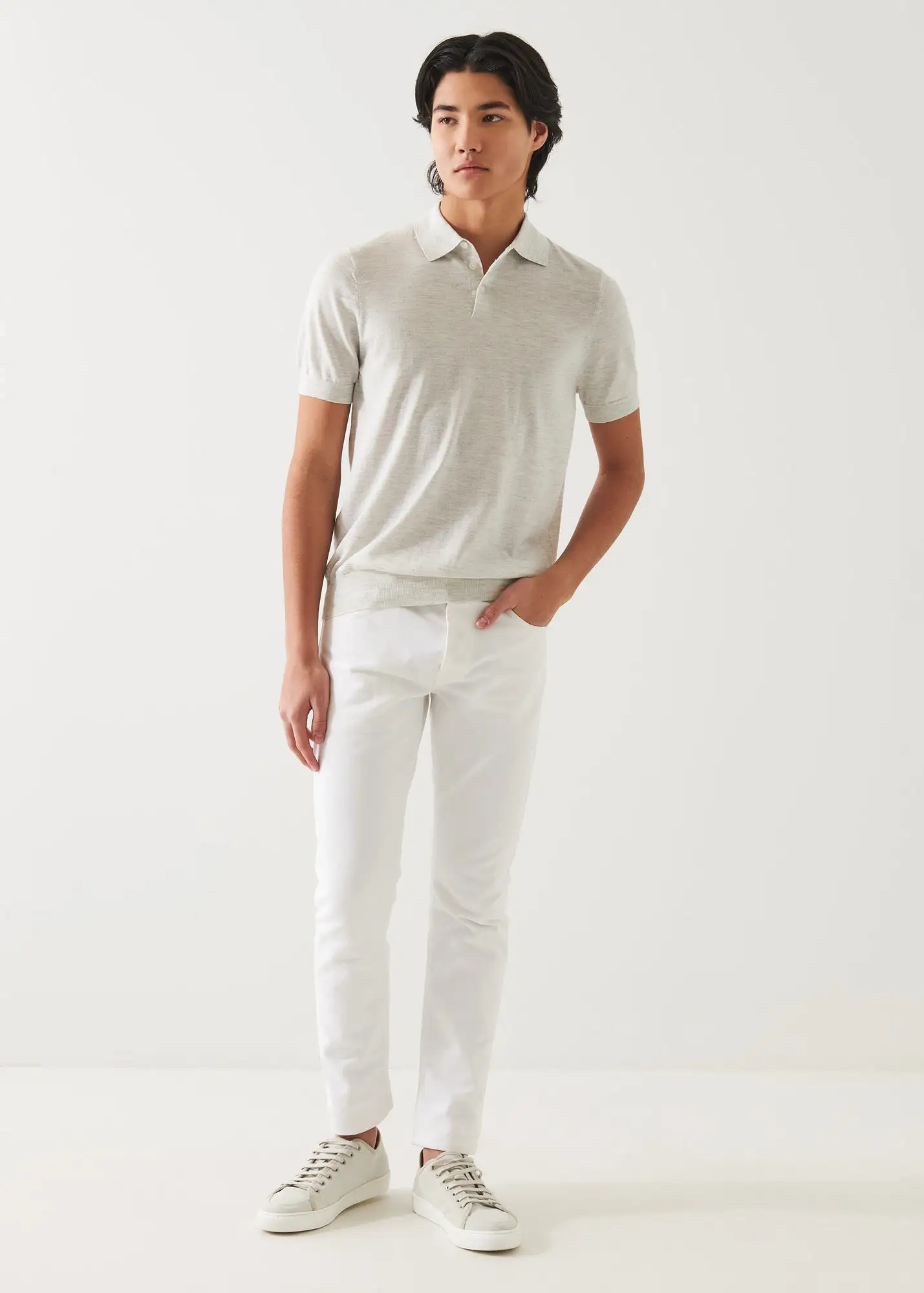 COTTON CUPRO POLO