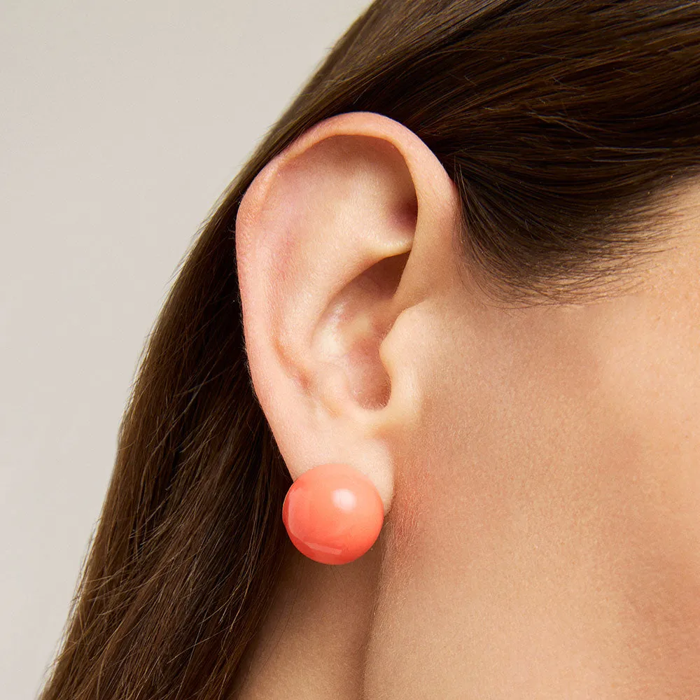 Dome Stud Earring