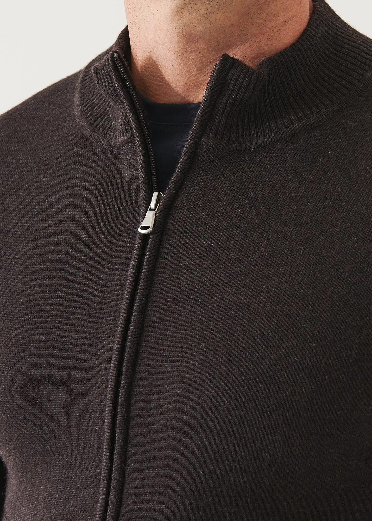 DOUBLE-FACE FULL ZIP