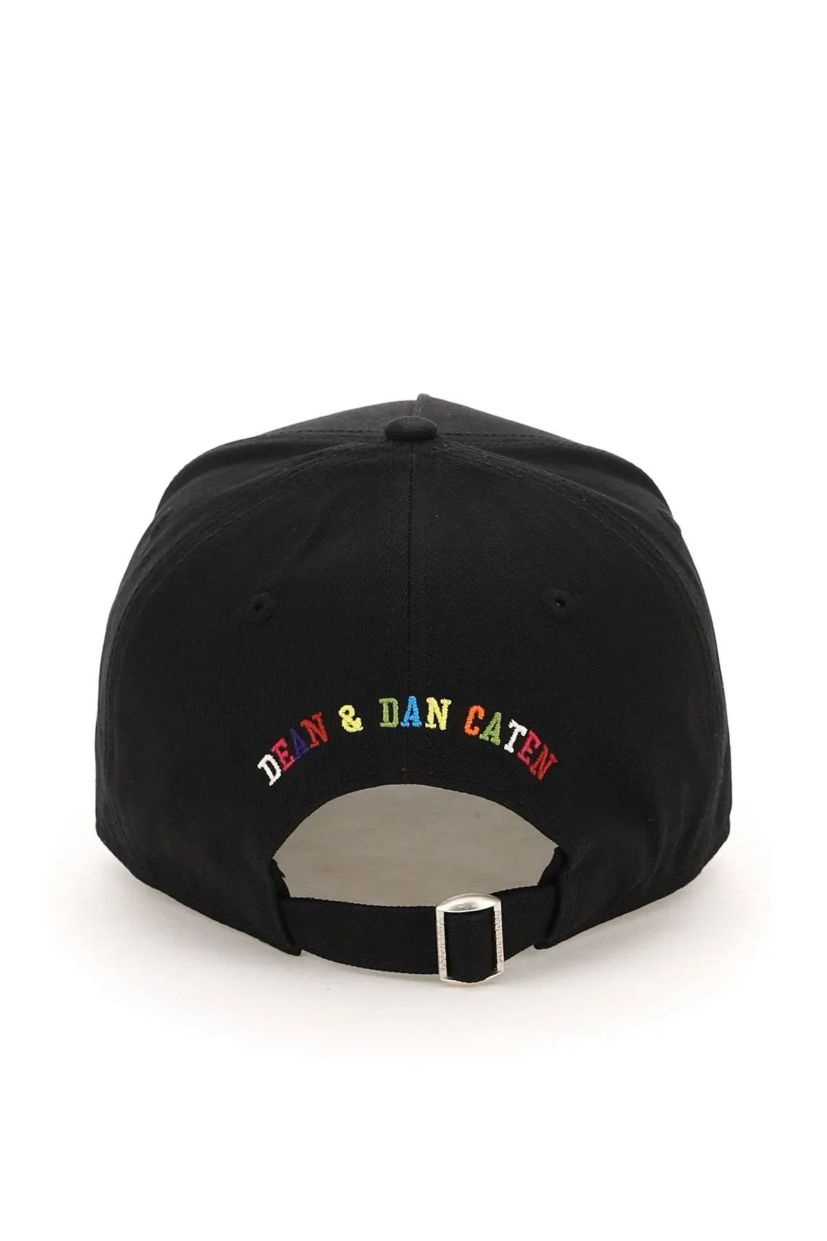 Dsquared2 Logo Embroidered Distressed Baseball Cap