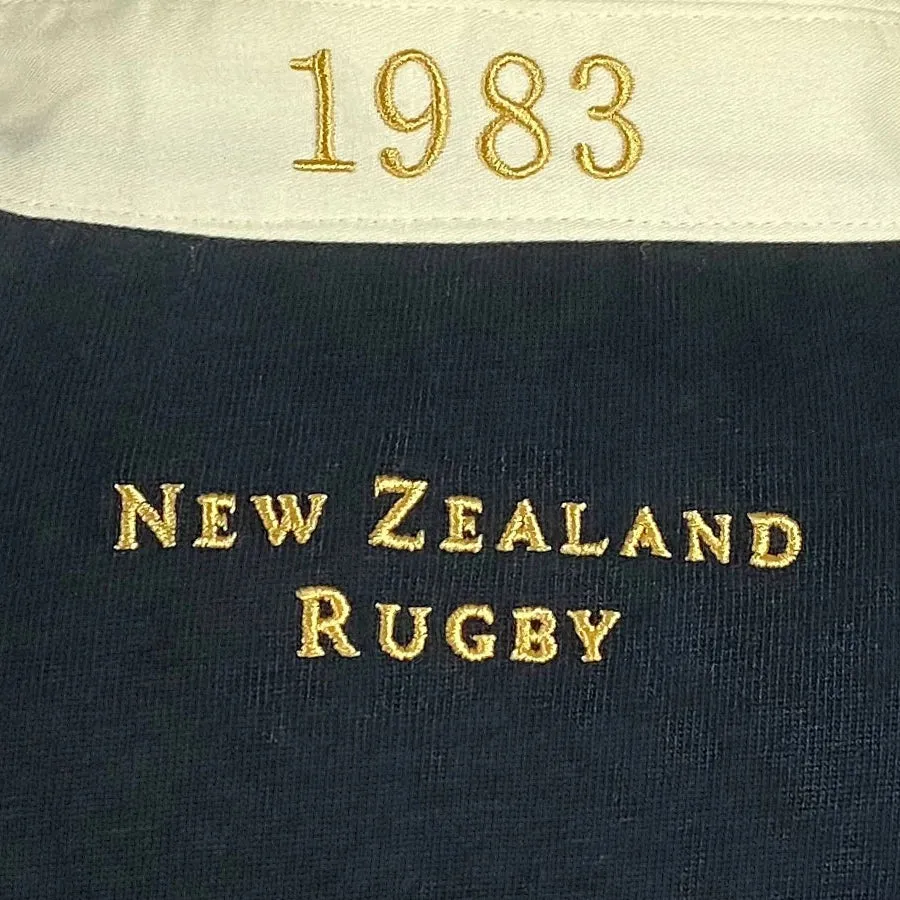 Ellis Rugby New Zealand 1983 Vintage Long Sleeve Rugby Jersey