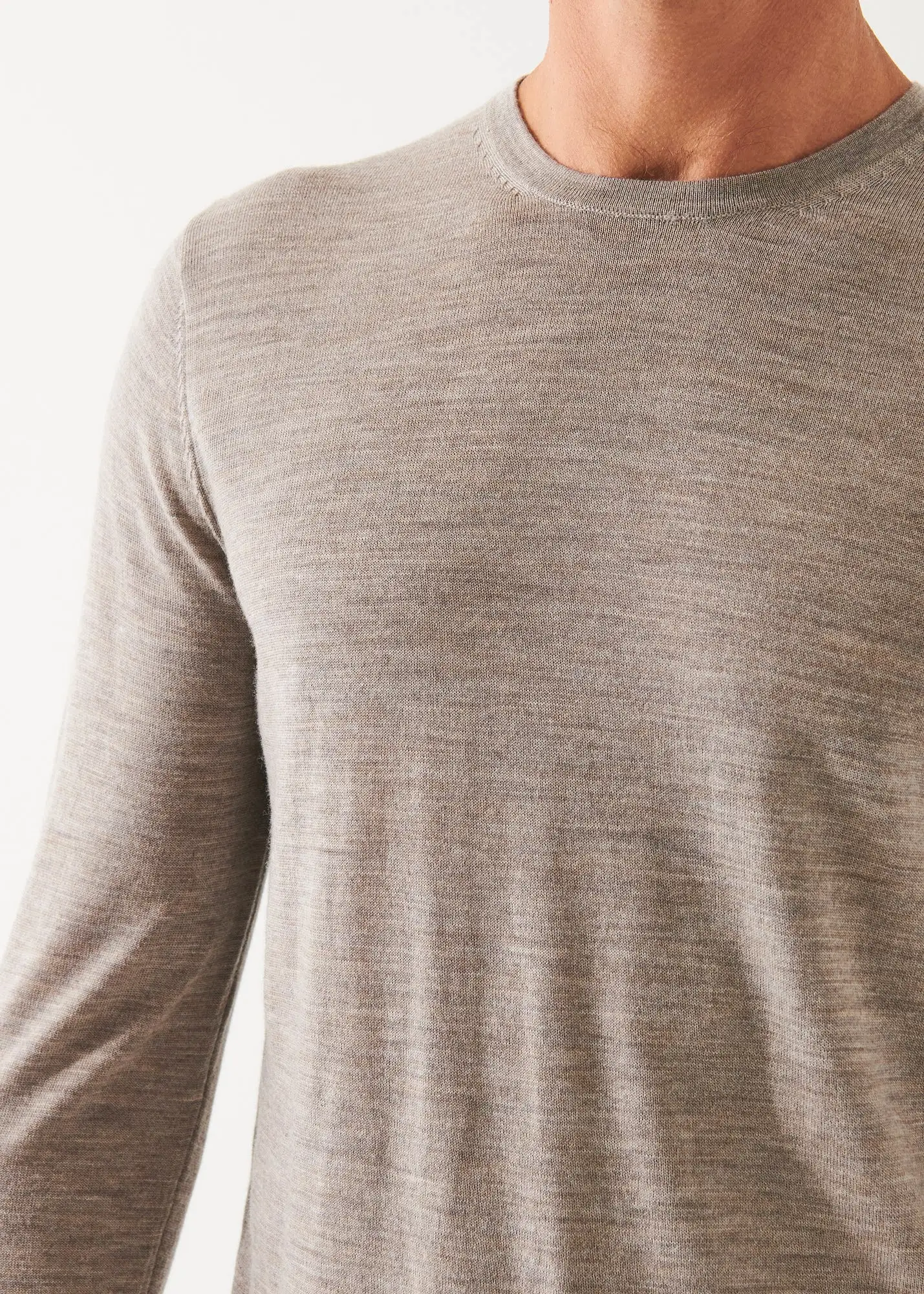 EXTRA-FINE MERINO CREWNECK