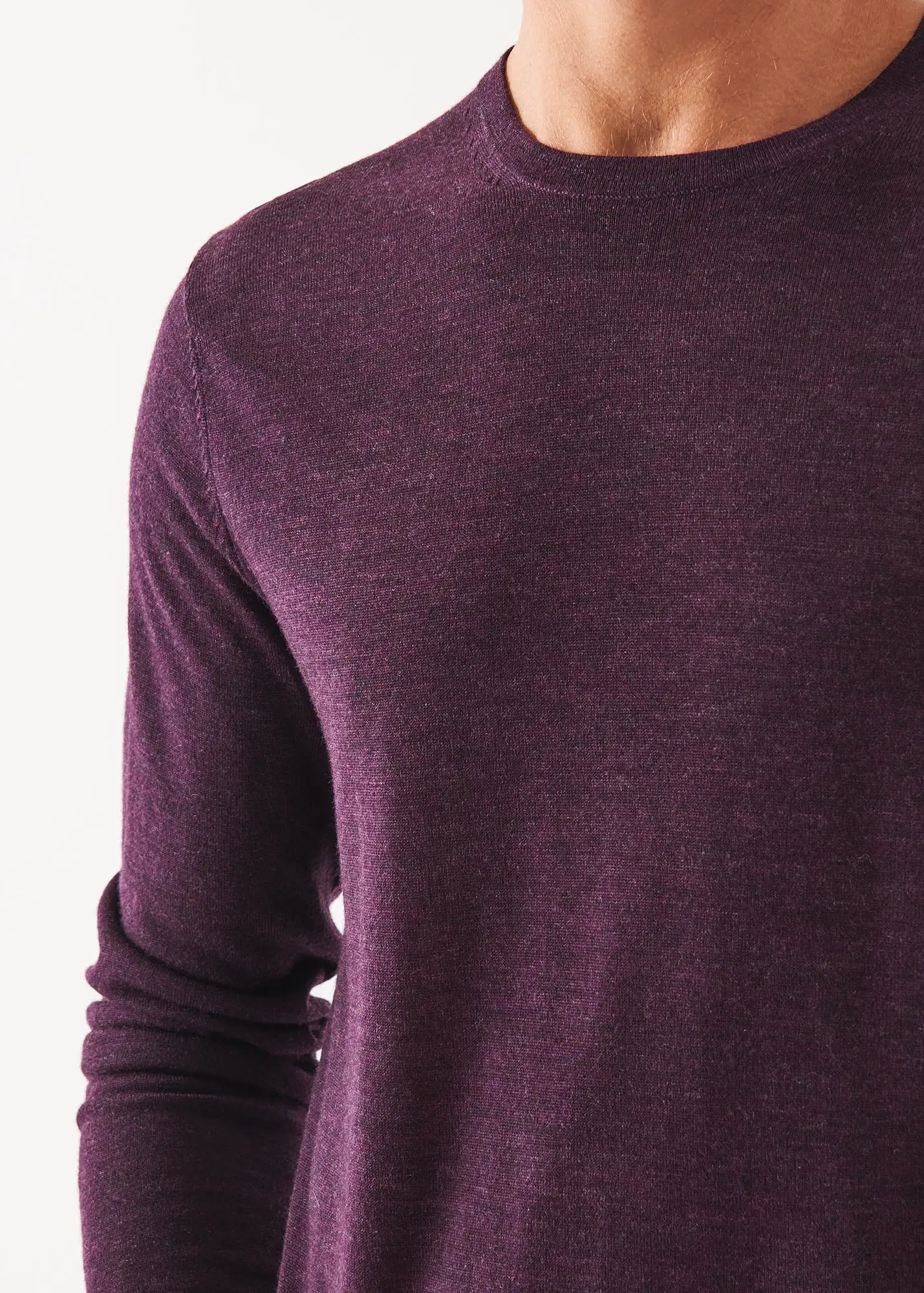 EXTRA-FINE MERINO CREWNECK