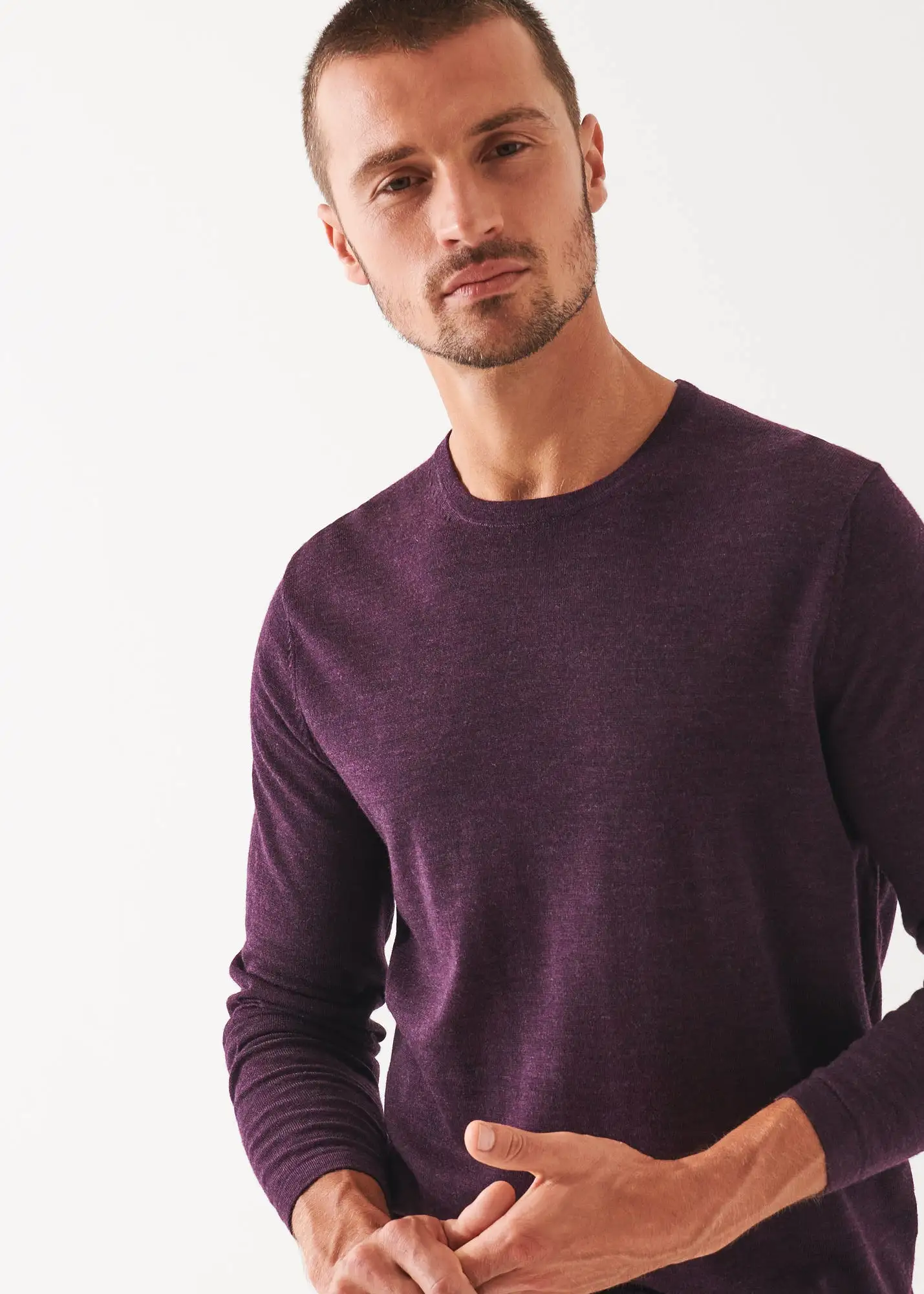 EXTRA-FINE MERINO CREWNECK