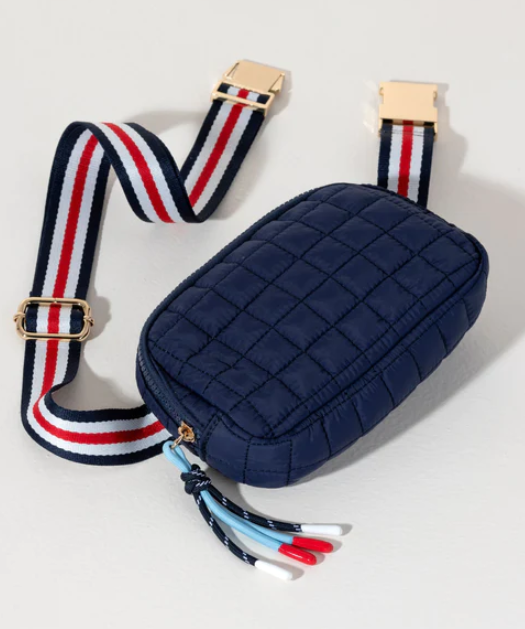 Ezra Belt Bag - Navy