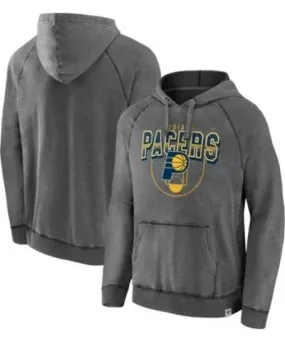 Fanatics Men's NBA Fanatics Indiana Pacers True Classics Vintage Snow Wash Raglan Pullover Hoodie