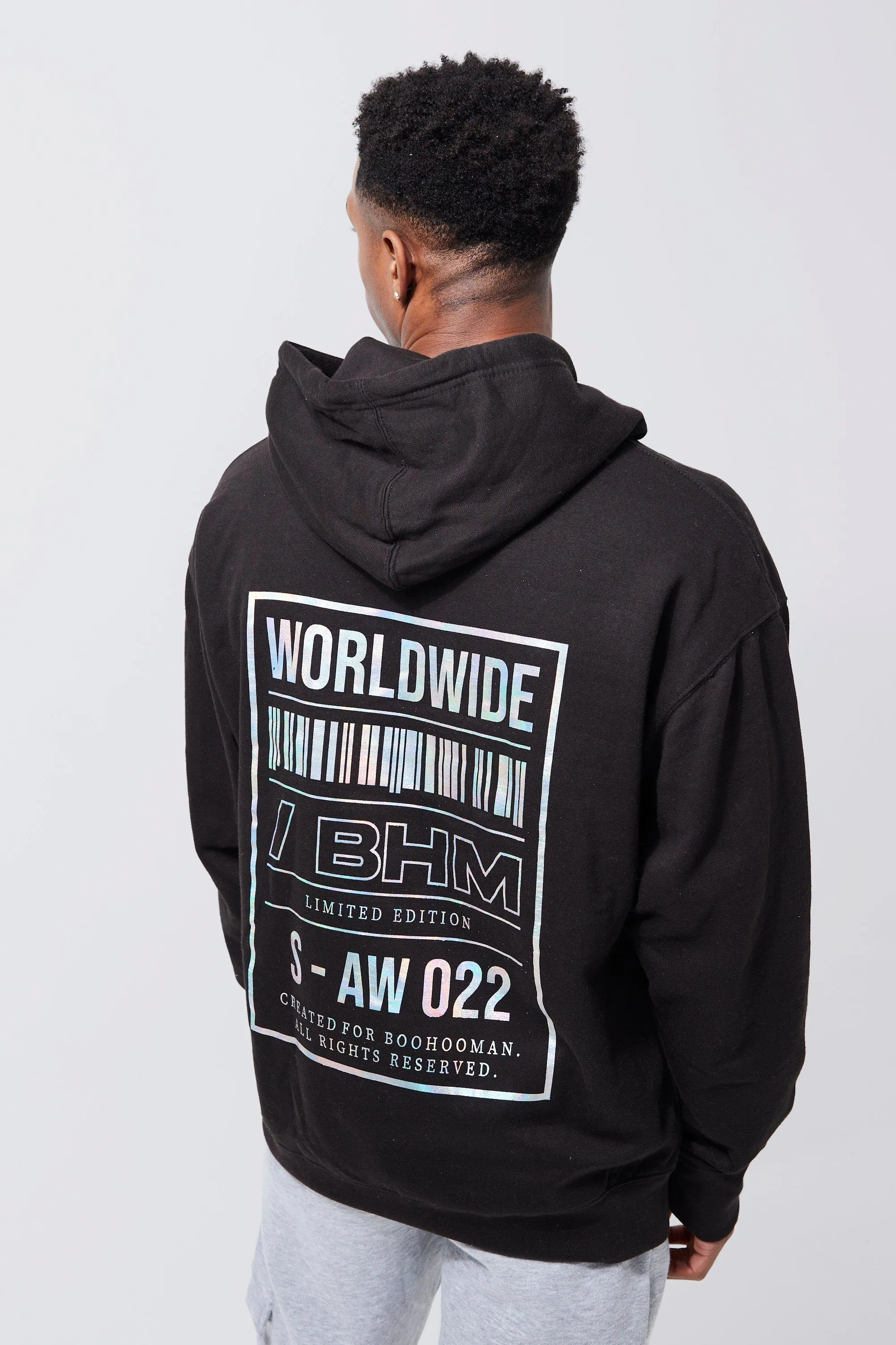 Foil Graphic Hoodie