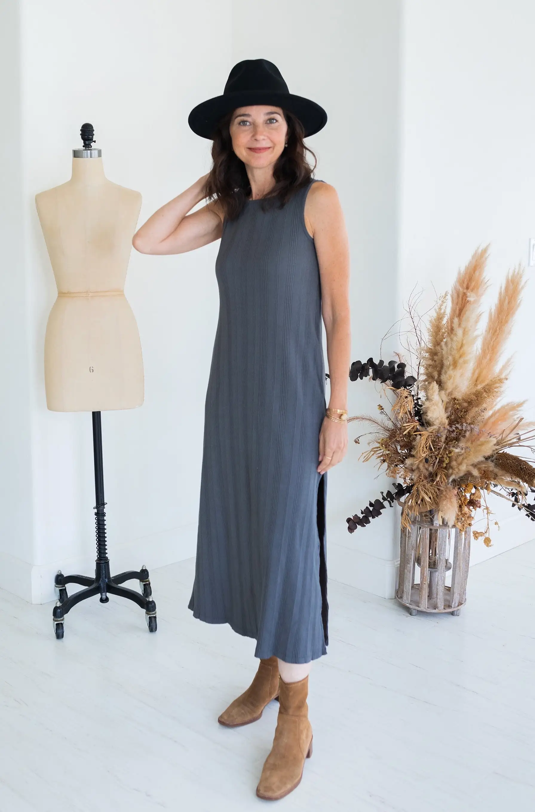 Fortuna Wide Rib Dress