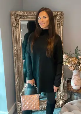 Hailey Black Jumper