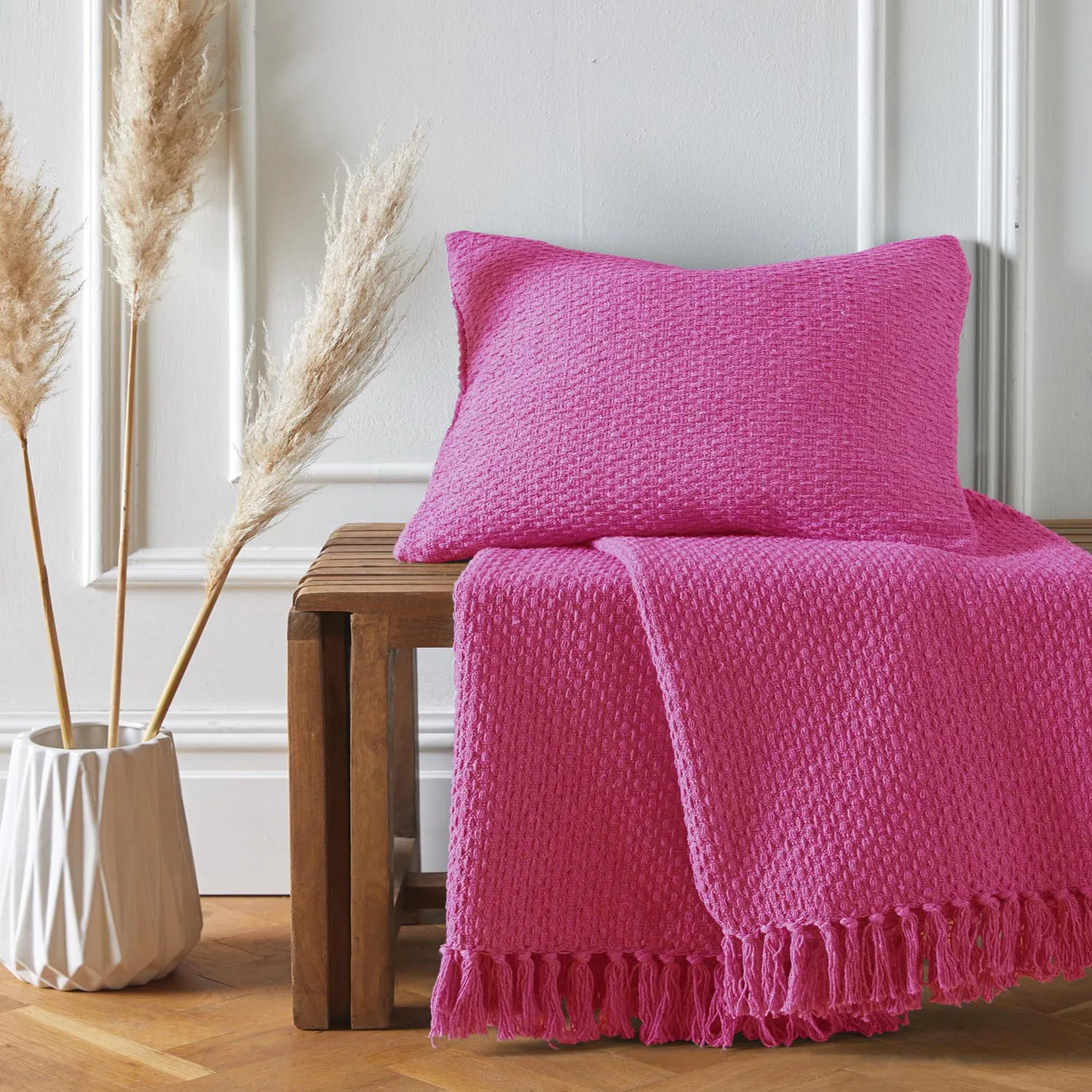 Hanson Pink Throw 200 X 200