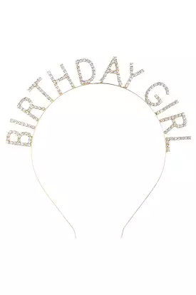 Happy Birthday Bling Bling Headband