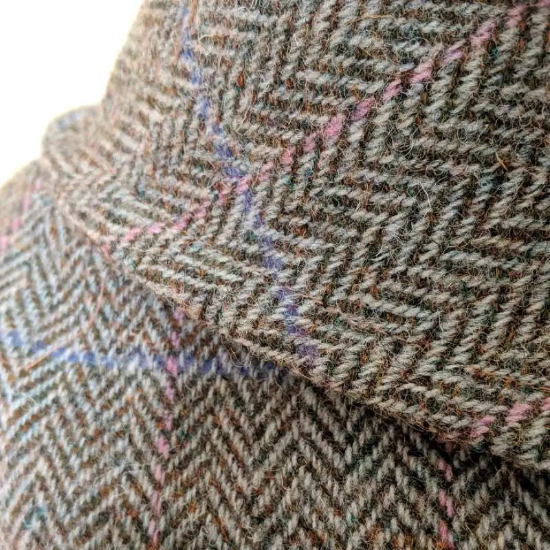 Harris Tweed Poncho from Peter James of England [ 8 Colors ]