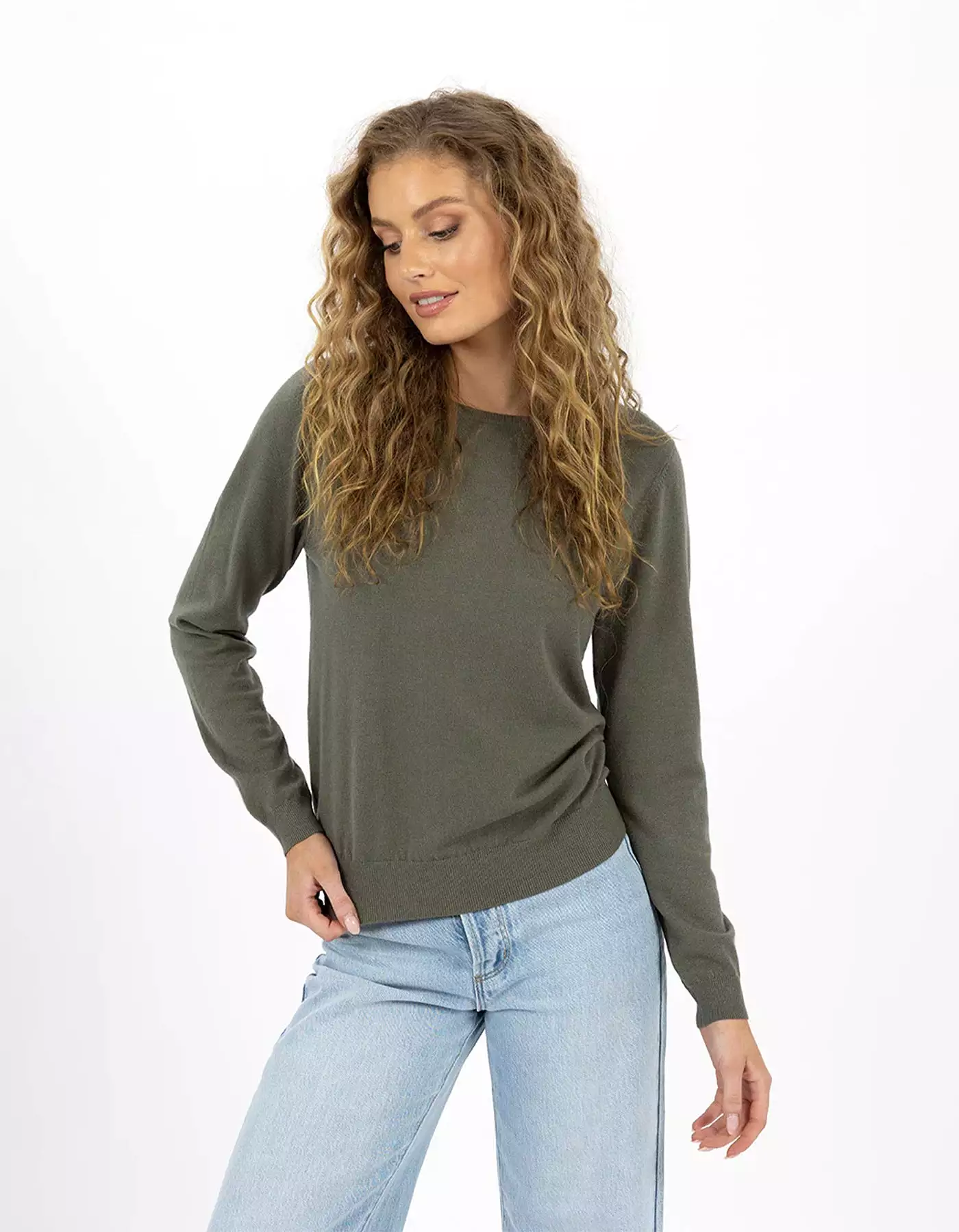 Humidity Mae Jumper Khaki