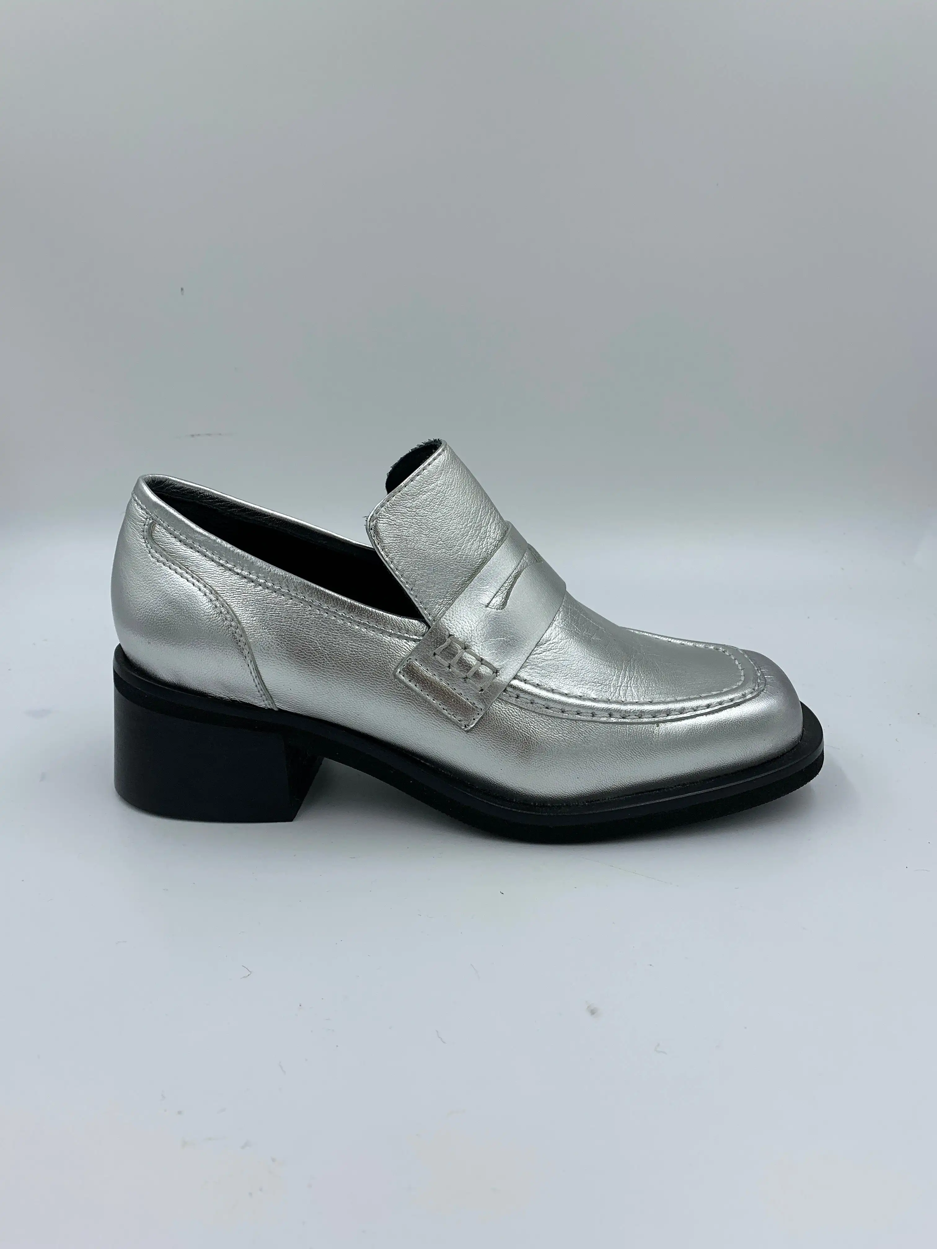 Imperfect Marlia Silver Loafer