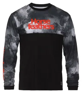 jersey Horsefeathers Fury LS - Grayscale - men´s